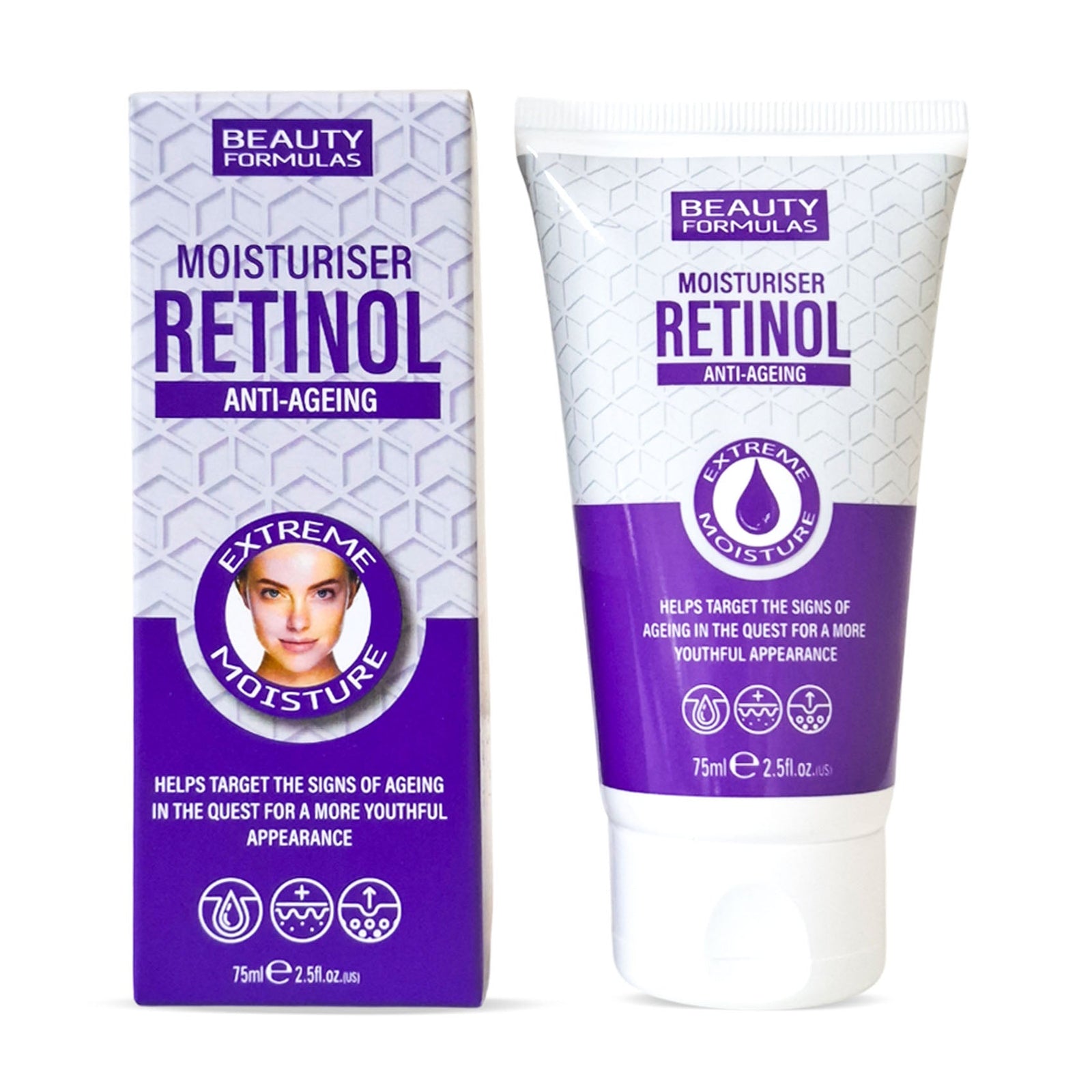 Beauty Formulas Retinol Moisturiser 75Ml