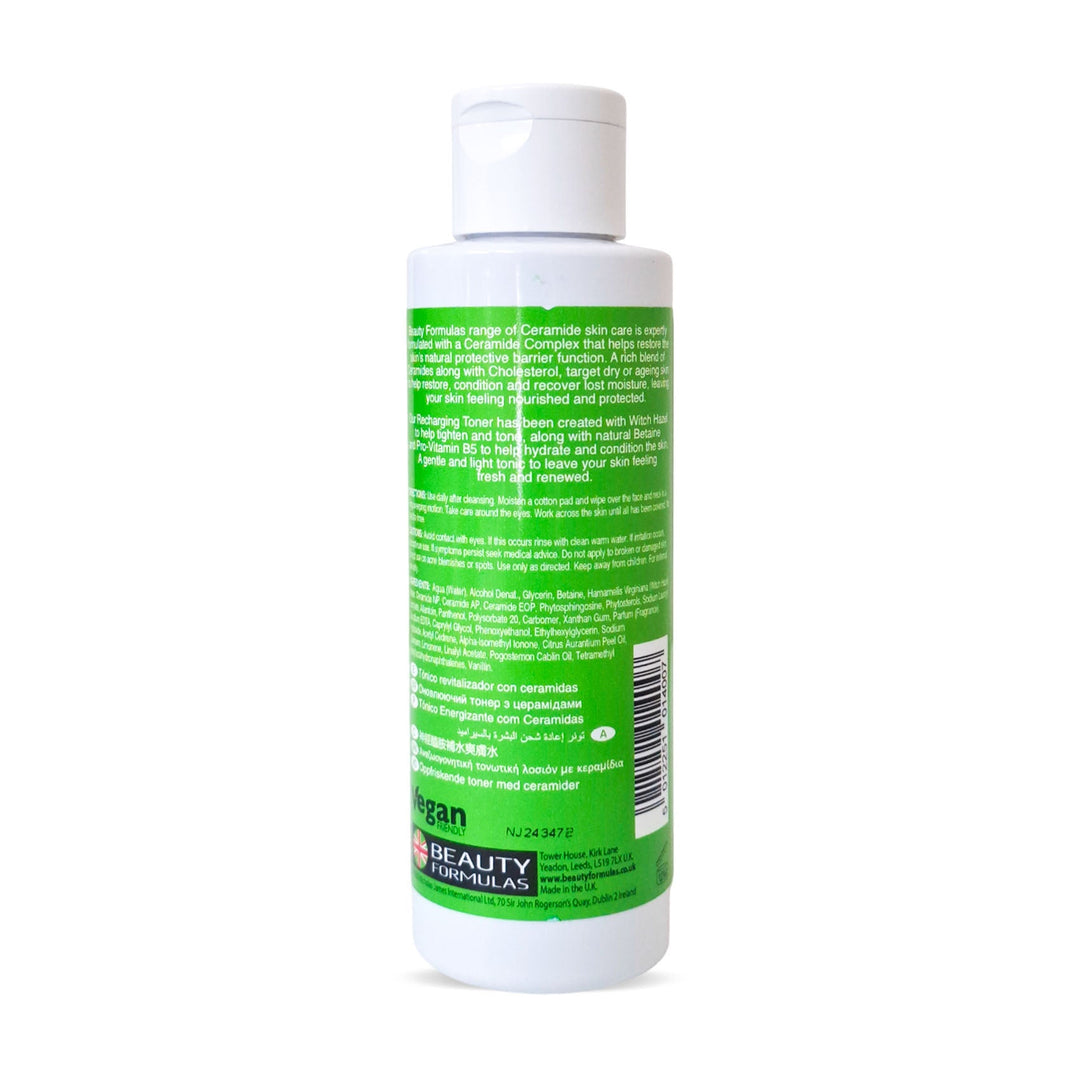 Beauty Formulas Recharging Toner Ceramides 150Ml