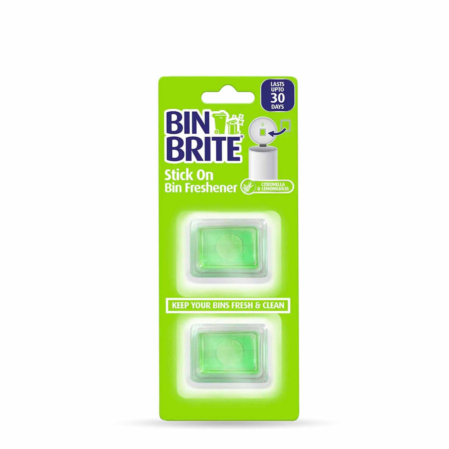 Bin Brite Stick On Bin Freshener Citronella & Lemon Grass