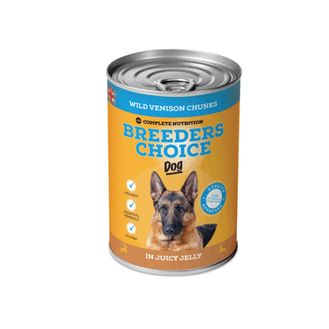 Breeders Choice Dogs Wild Venison Vege 400G