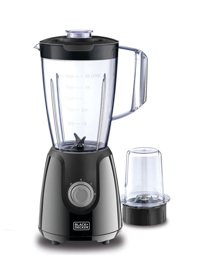 B&D Blender Bx4130-B5 1.5L 400W W. Grinder, Black