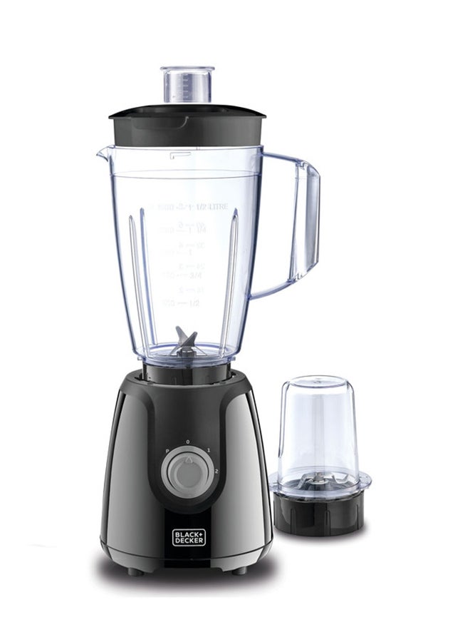 B&D Blender Bx4130-B5 1.5L 400W W. Grinder, Black