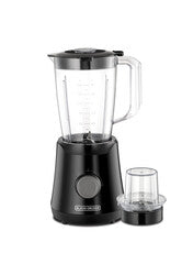 B&D Blender Bx530-B5 1.5L 500W W. Grinder, Black