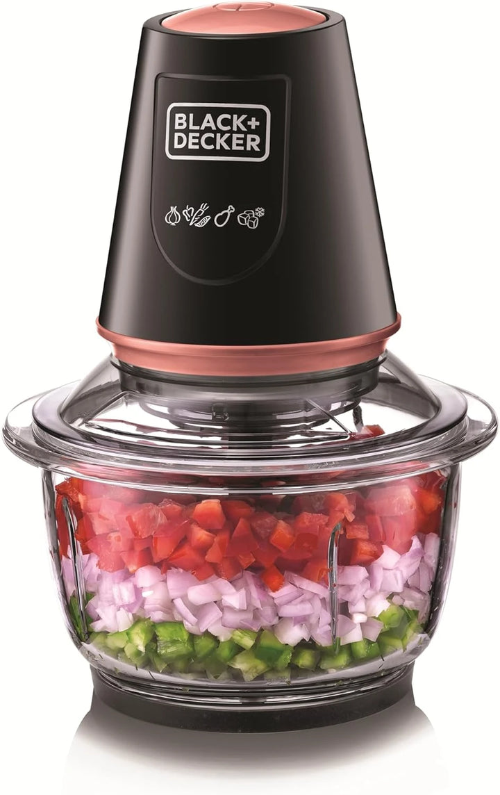 B&D Chopper Gc430-B5 Multi-Function Glass 400W, Black