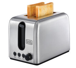 B&D Toaster 2-Slice Et244-B5, Stainless Steel