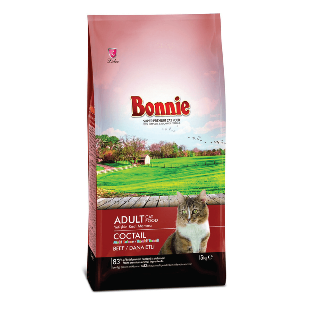 Bonnie Adult Cat Food Cocktail 1.5Kg
