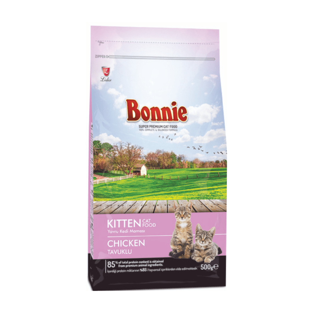Bonnie Kitten Food Chicken 500Gr