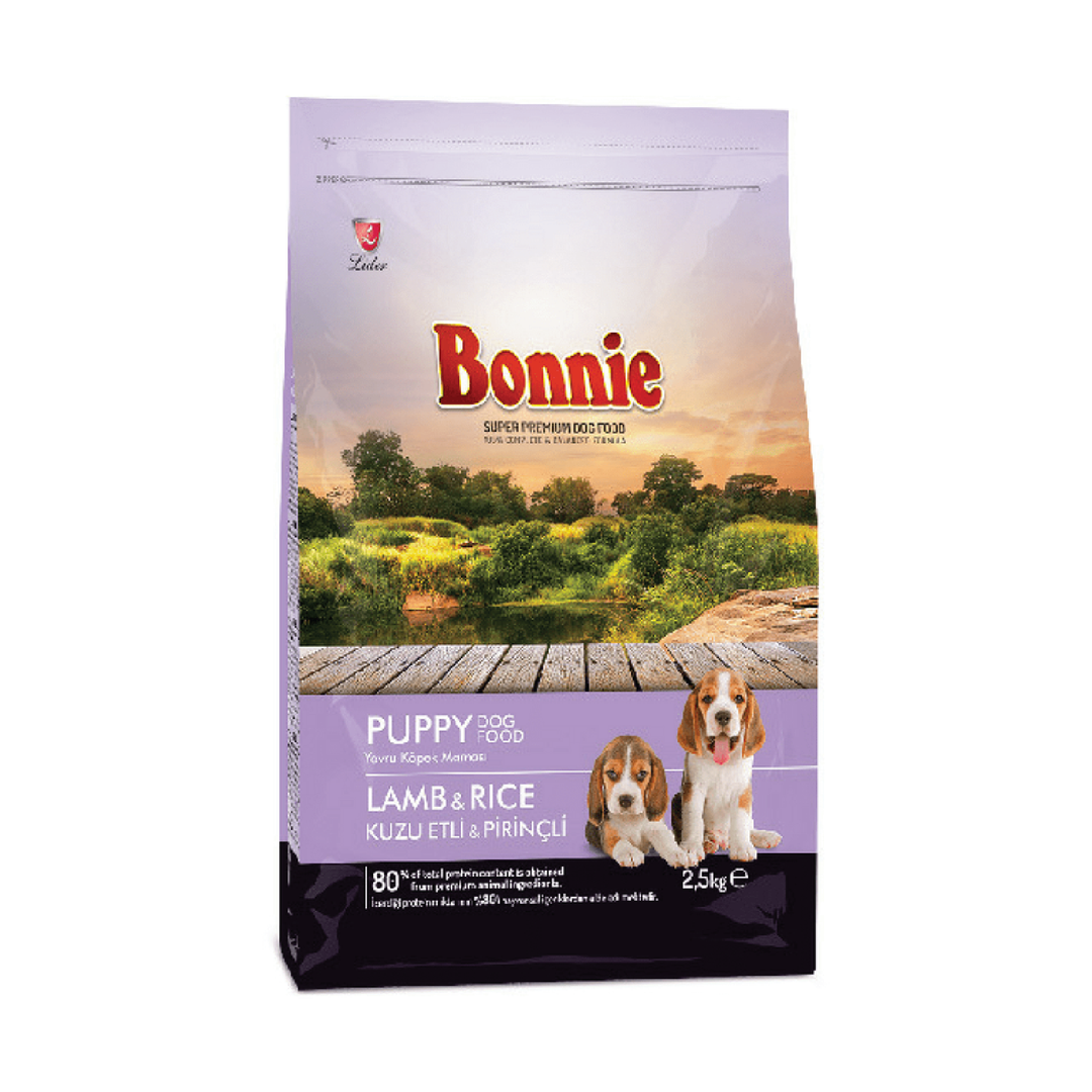 Bonnie Puppy Food Lamb & Rice 2.5Kg