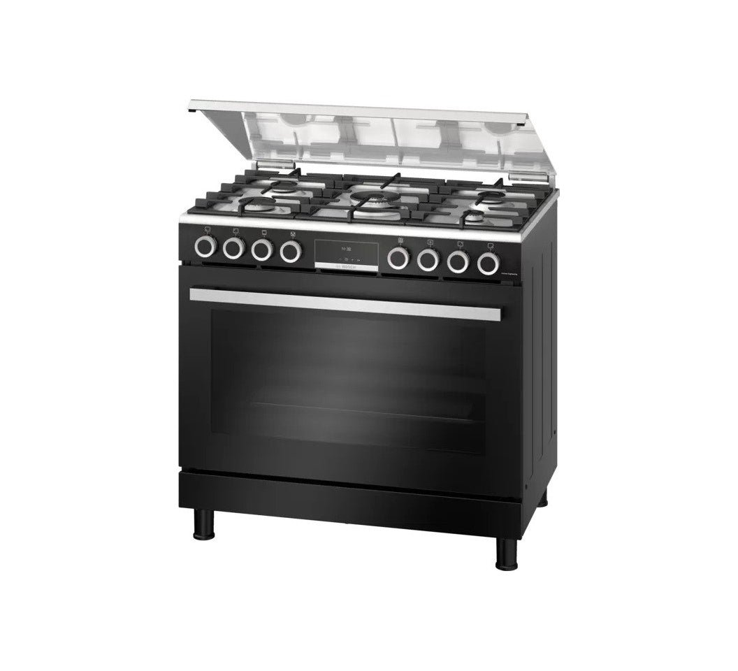 Bosch Pro Cooker Hgx5G7W81S 90Cm 5G Ho Blk