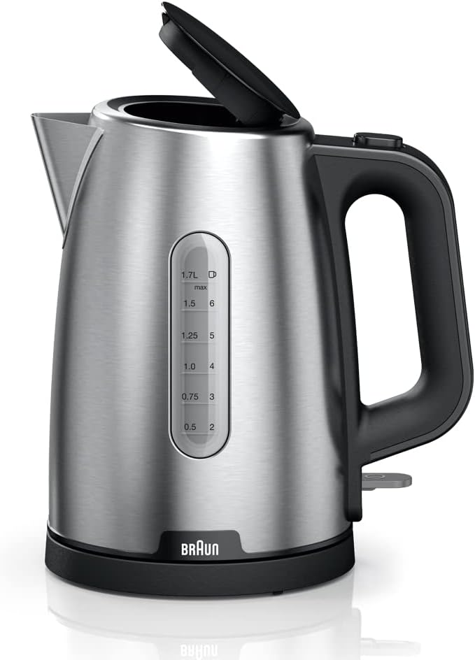 Braun Wk1021Ai-Wk1500Bk 2200W Stainless Steel Kettle