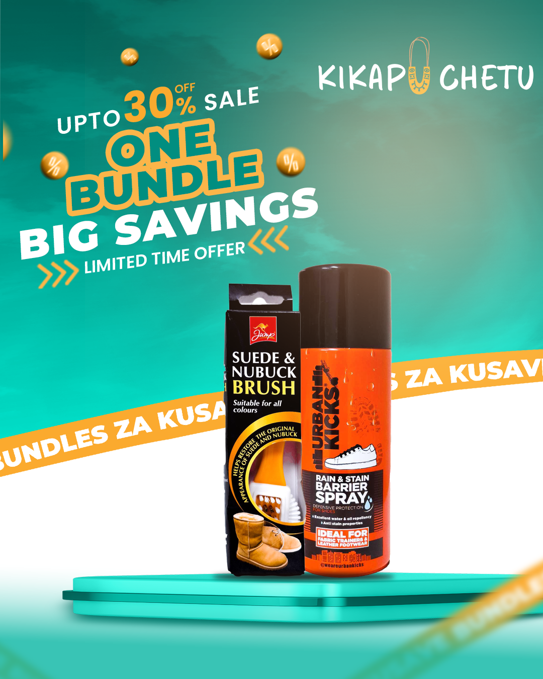 Urban Kicks Shoe Care Shield Kit