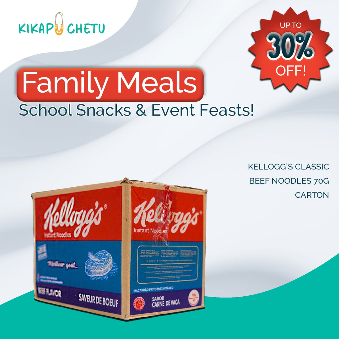 Kellogg's Classic Beef Noodles 70G Carton