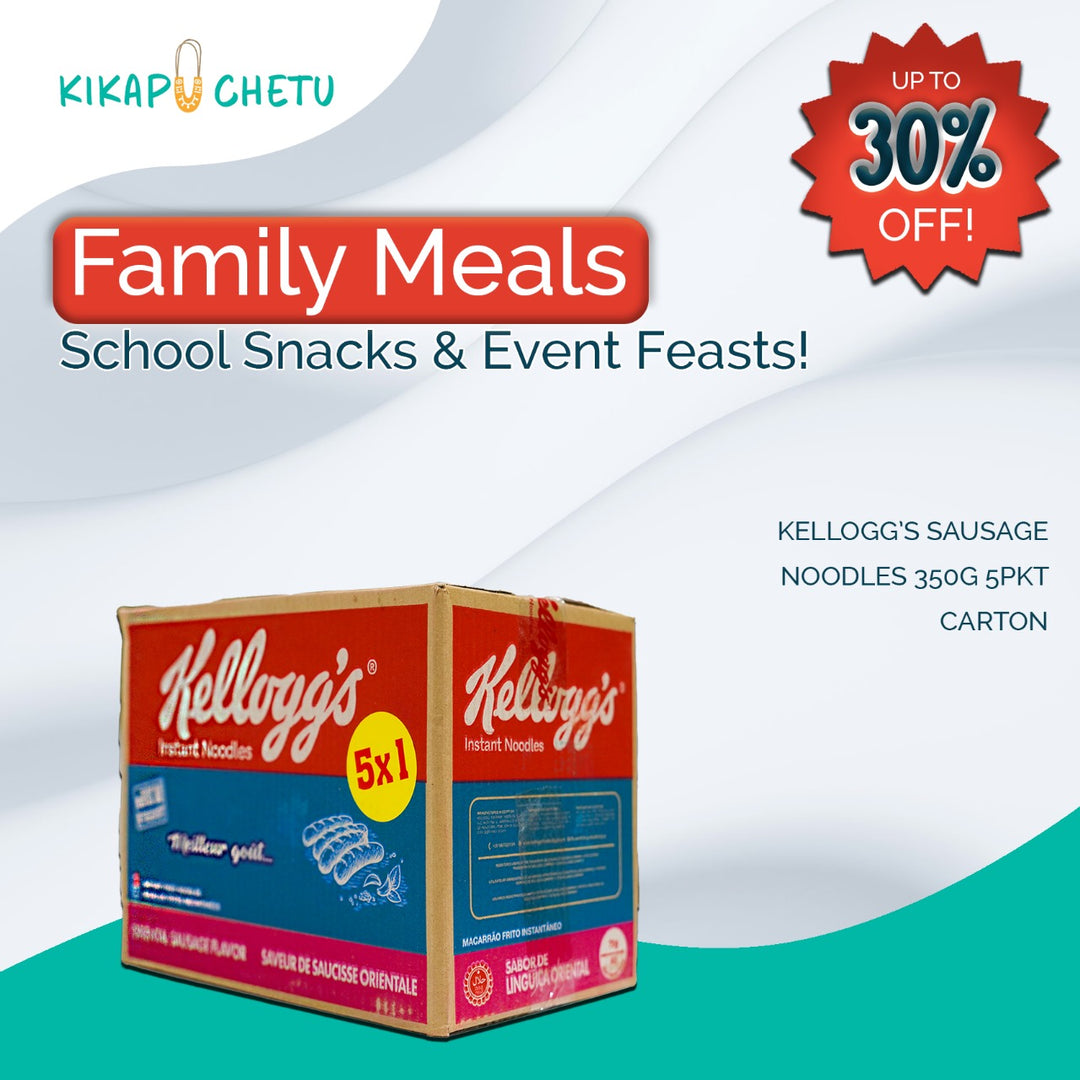 Kellogg's Sausage Noodles 350G 5Pkt Carton