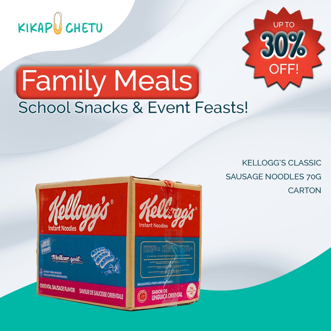 Kellogg's Classic Sausage Noodles 70G Carton