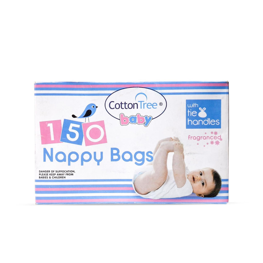 Cotton Tree Fragranced Nappy Bags 150Pk