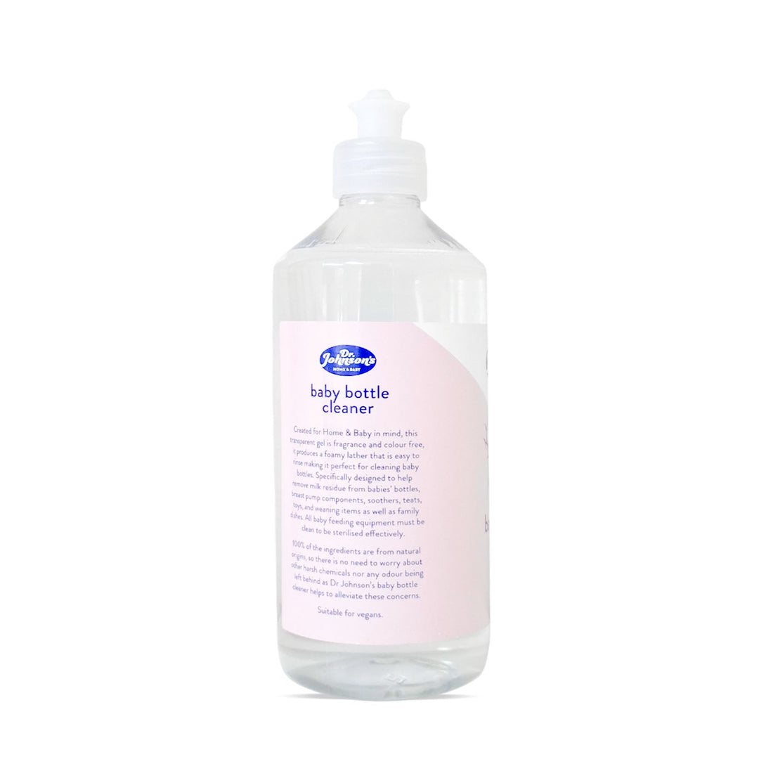 dr johnsons baby & home baby bottle cleaner 500ml