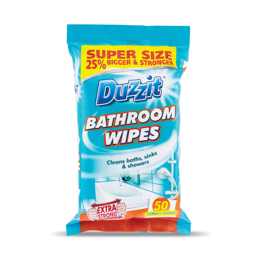 Duzzit Bathroom Wipes 50Pk