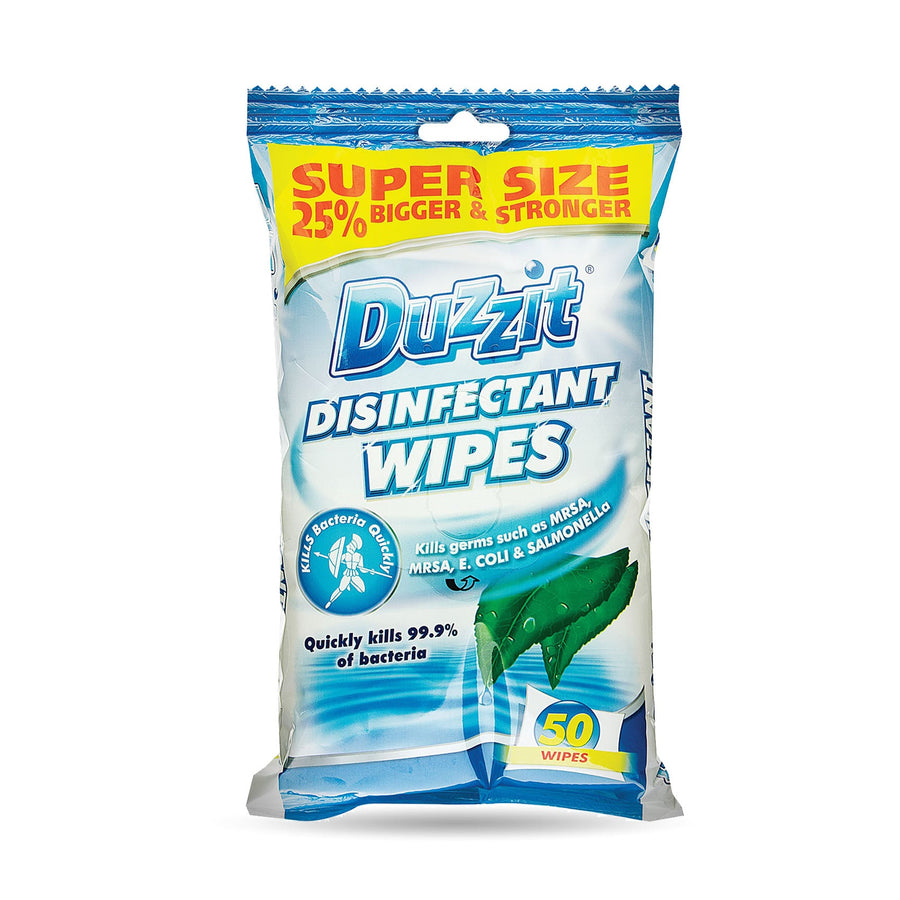 Duzzit Disinfectant Wipes 50Pk