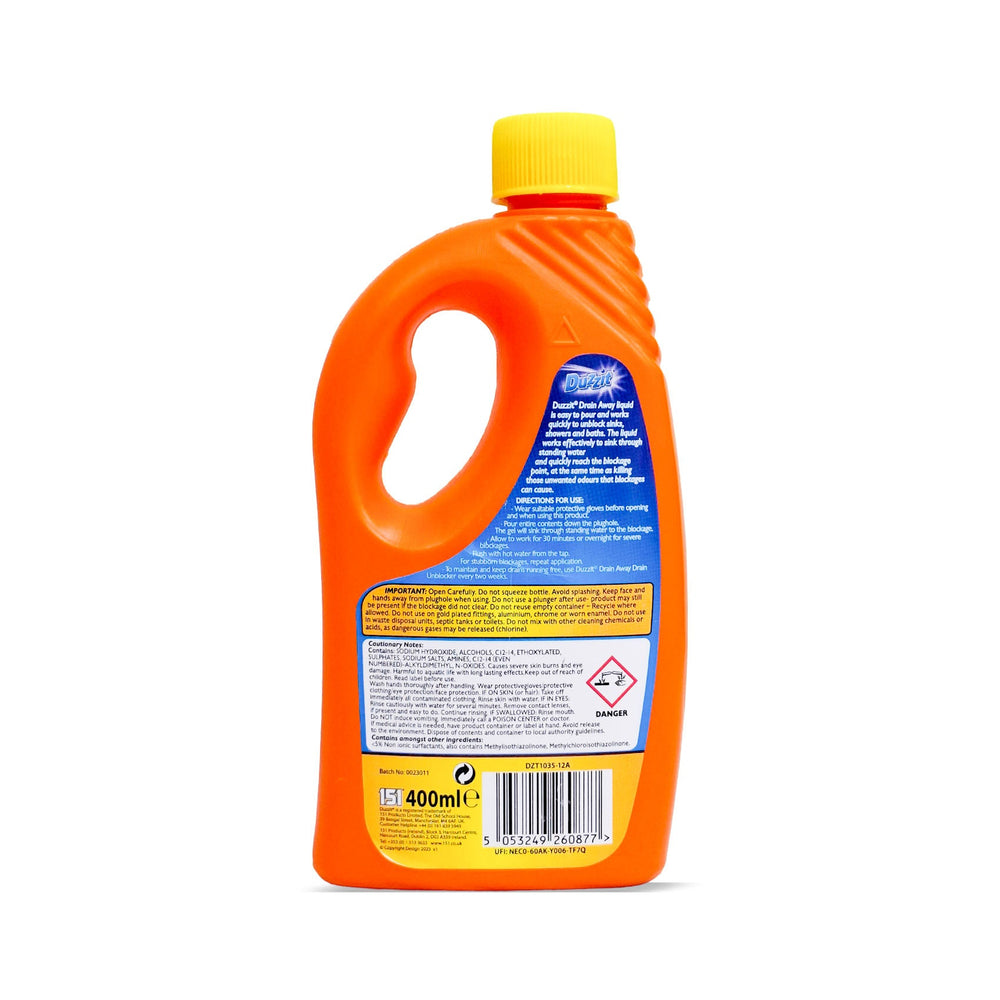 152 Duzzit Drain Away Liquid 400Ml