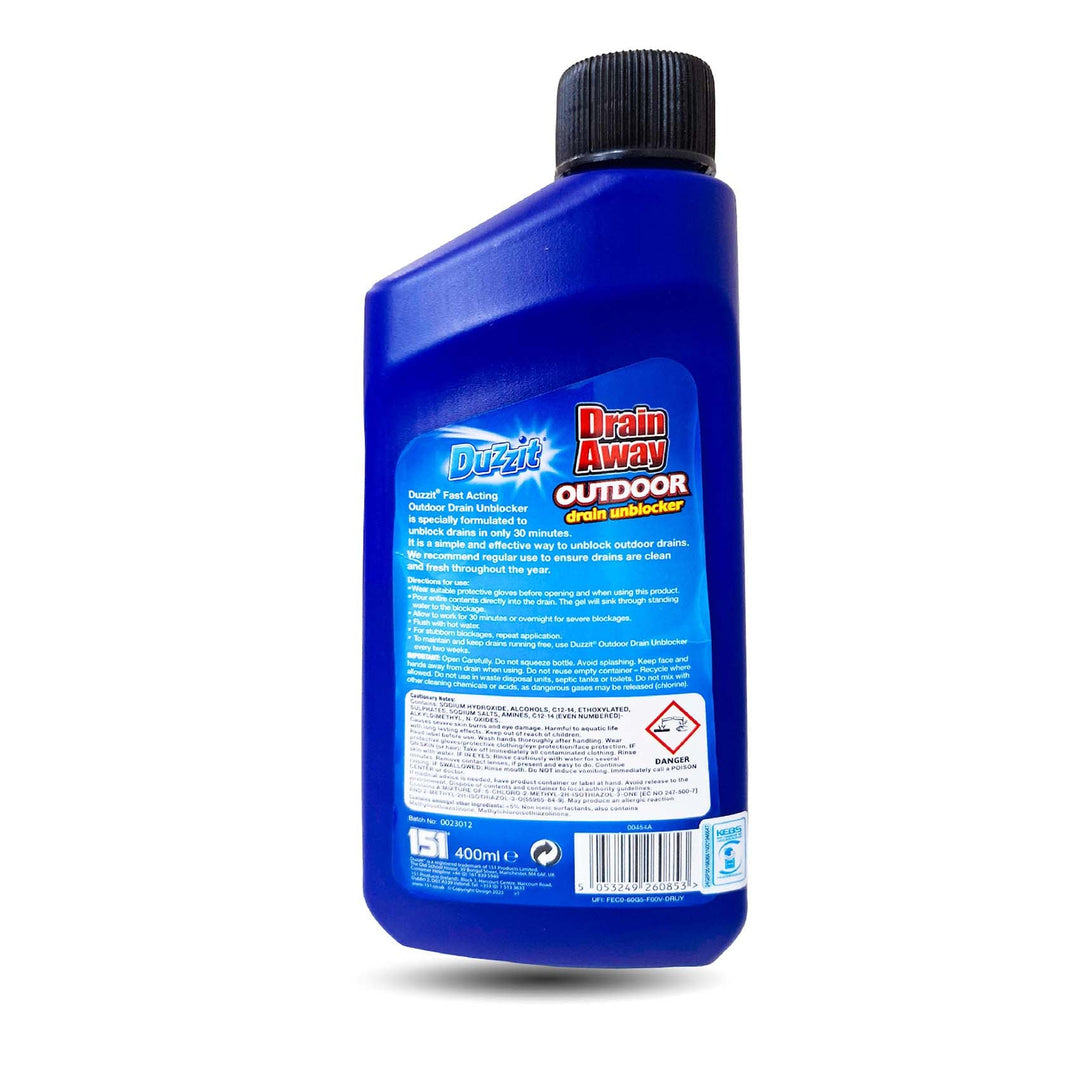 152 Duzzit Outdoor Drain Cleaner 400Ml