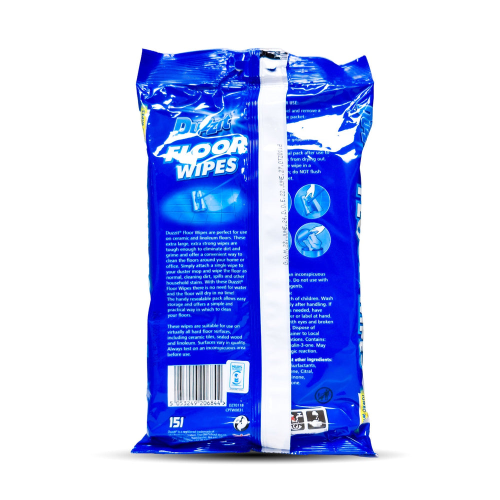 Duzzit Floor Wipes 24Pk