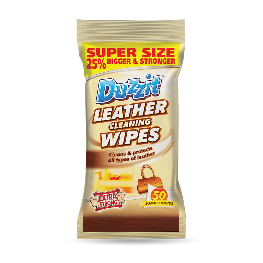 Duzzit Leather Cleaning Wipes 50Pk