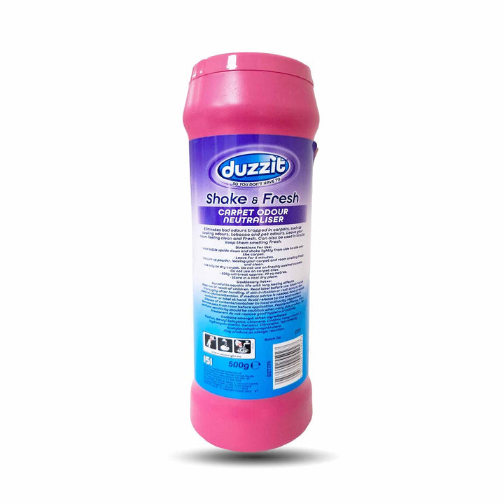 Duzzit Shake & Fresh Carpet Odour Neutraliser Floral Garden  500G