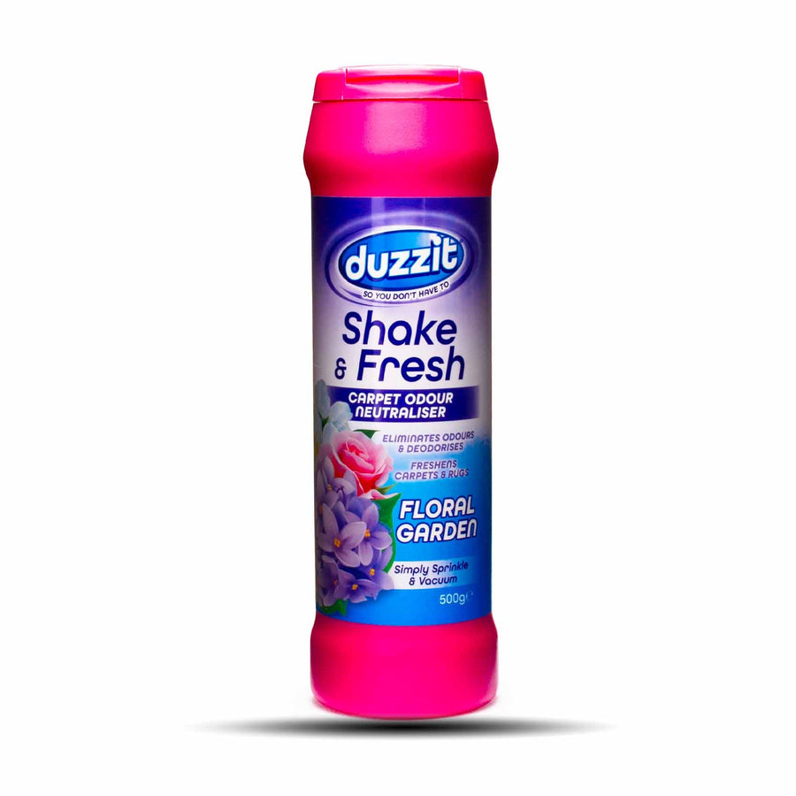 Duzzit Shake & Fresh Carpet Odour Neutraliser Floral Garden  500G