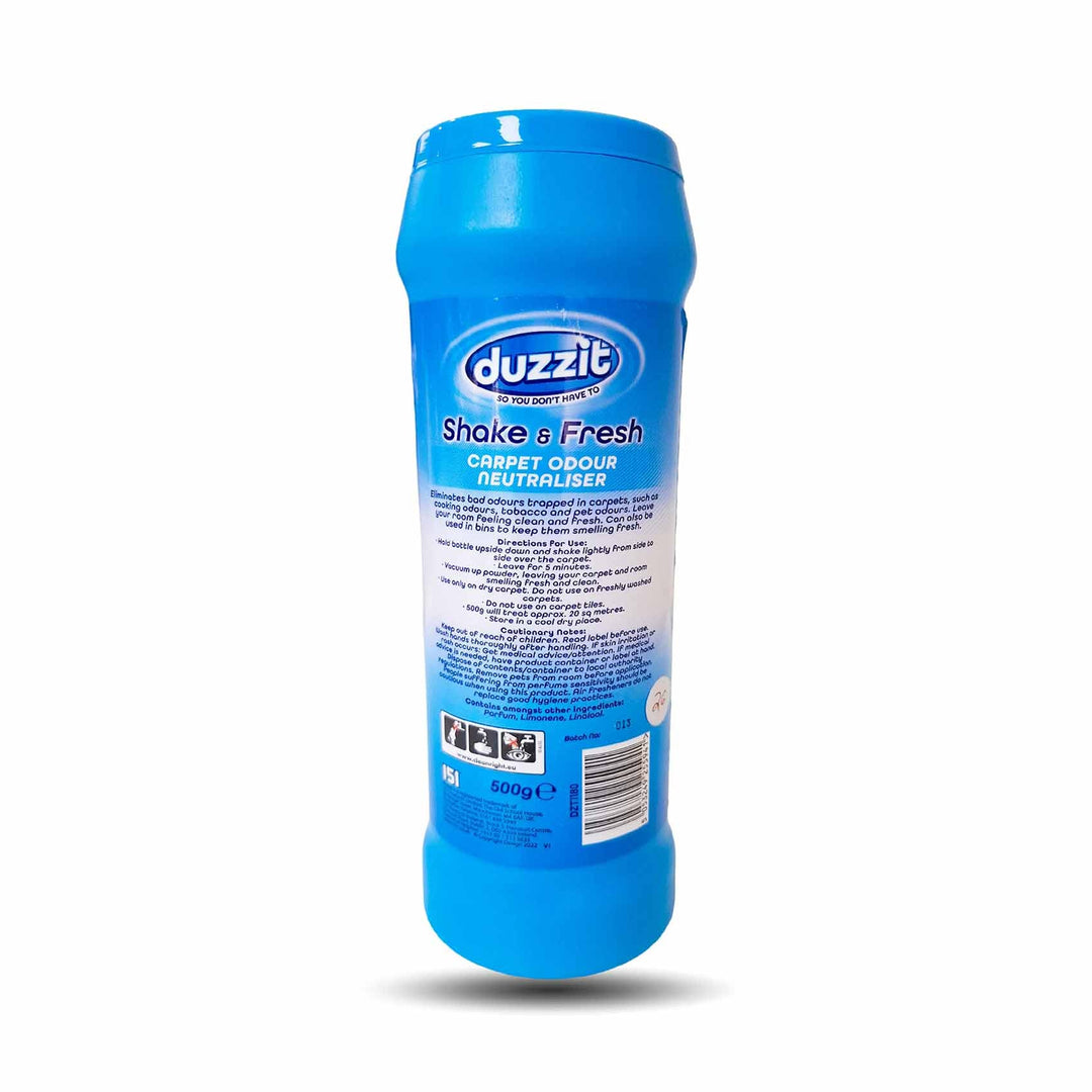 Duzzit Shake & Fresh Carpet Odour Neutraliser Fresh Linen 500G
