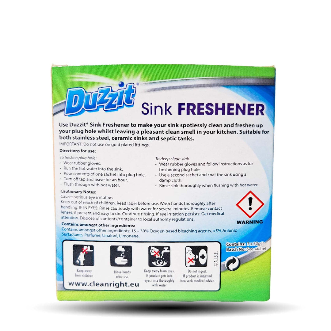 152 Duzzit 3Pk Sink Freshner