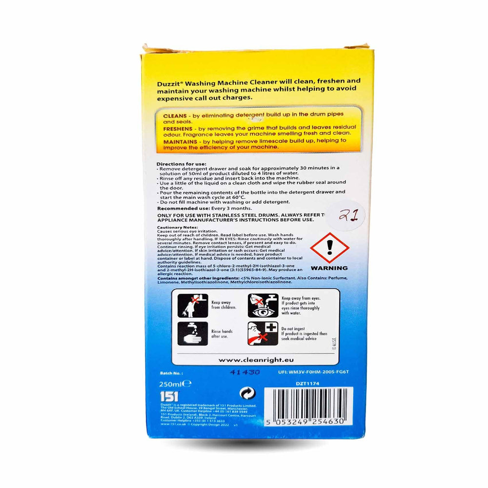 152 Washing Machine Cleaner Lemon 250Ml