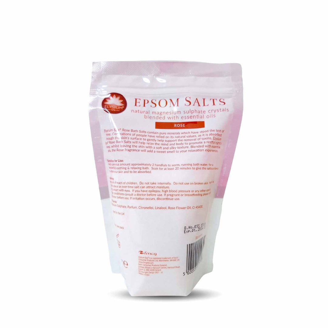 Elysium Epsom Salts Rose 450G