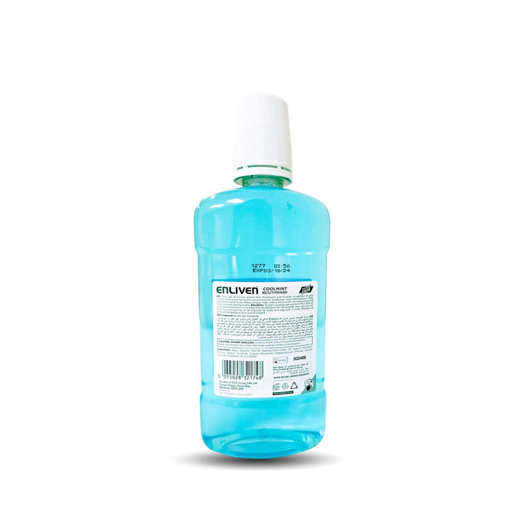 Enliven Mouthwash Cool Mint 500Ml