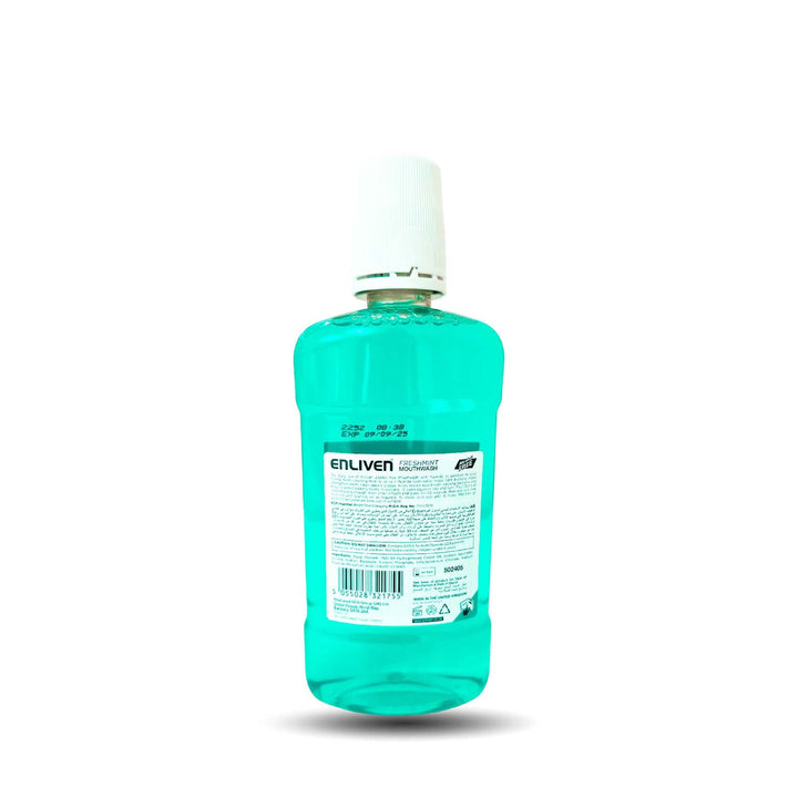 Enliven Mouthwash Fresh Mint 500Ml