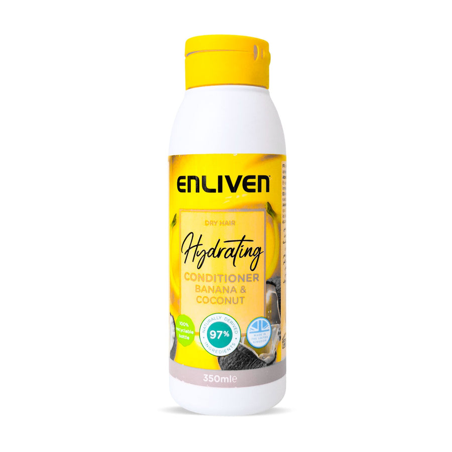 enliven hydrating conditioner banana & coconut 350ml