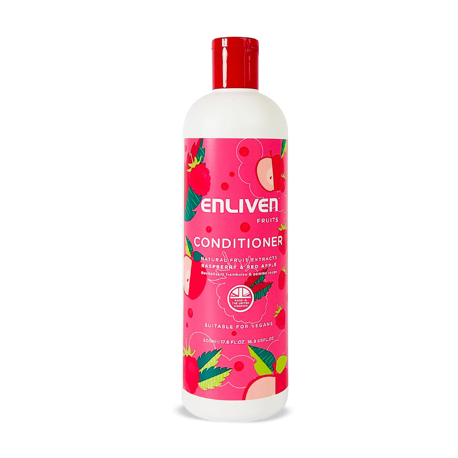 enliven natural conditioner rasberry & red apple 500ml
