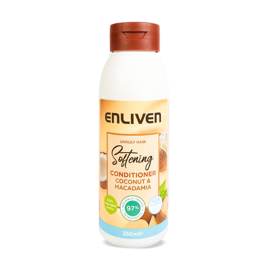 enliven softening conditioner coconut & macadamia 350ml