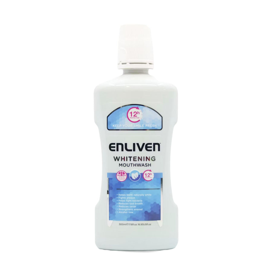 enliven mouthwash whitening 500ml