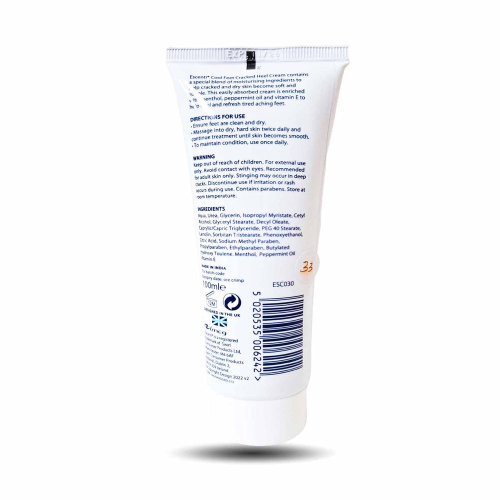 Escenti Cool Feet Cracked Heel Cream 100Ml