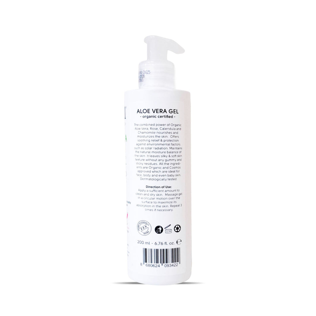 Ecowell Organic Aloe Vera Gel 200Ml