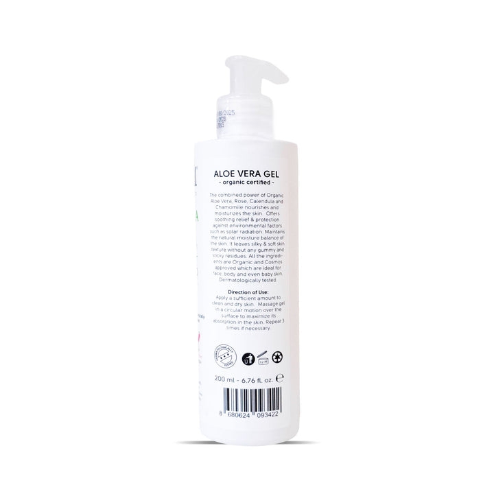 Ecowell Organic Aloe Vera Gel 200Ml