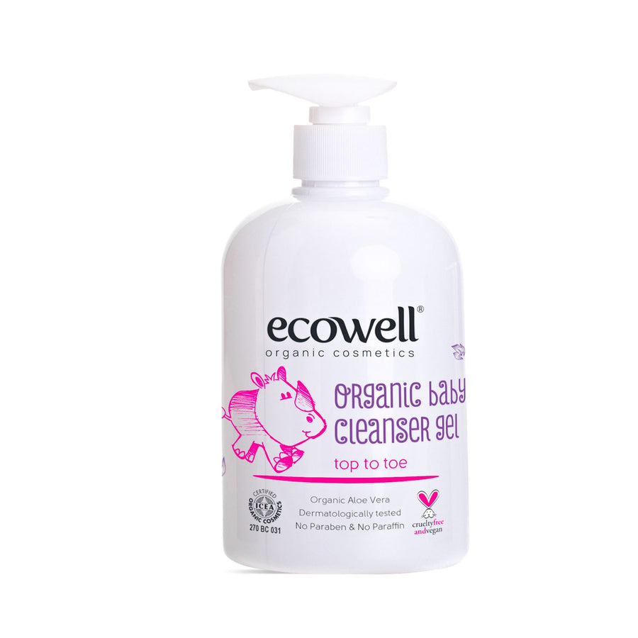 Ecowell Organic Baby Cleanser Gel 500Ml