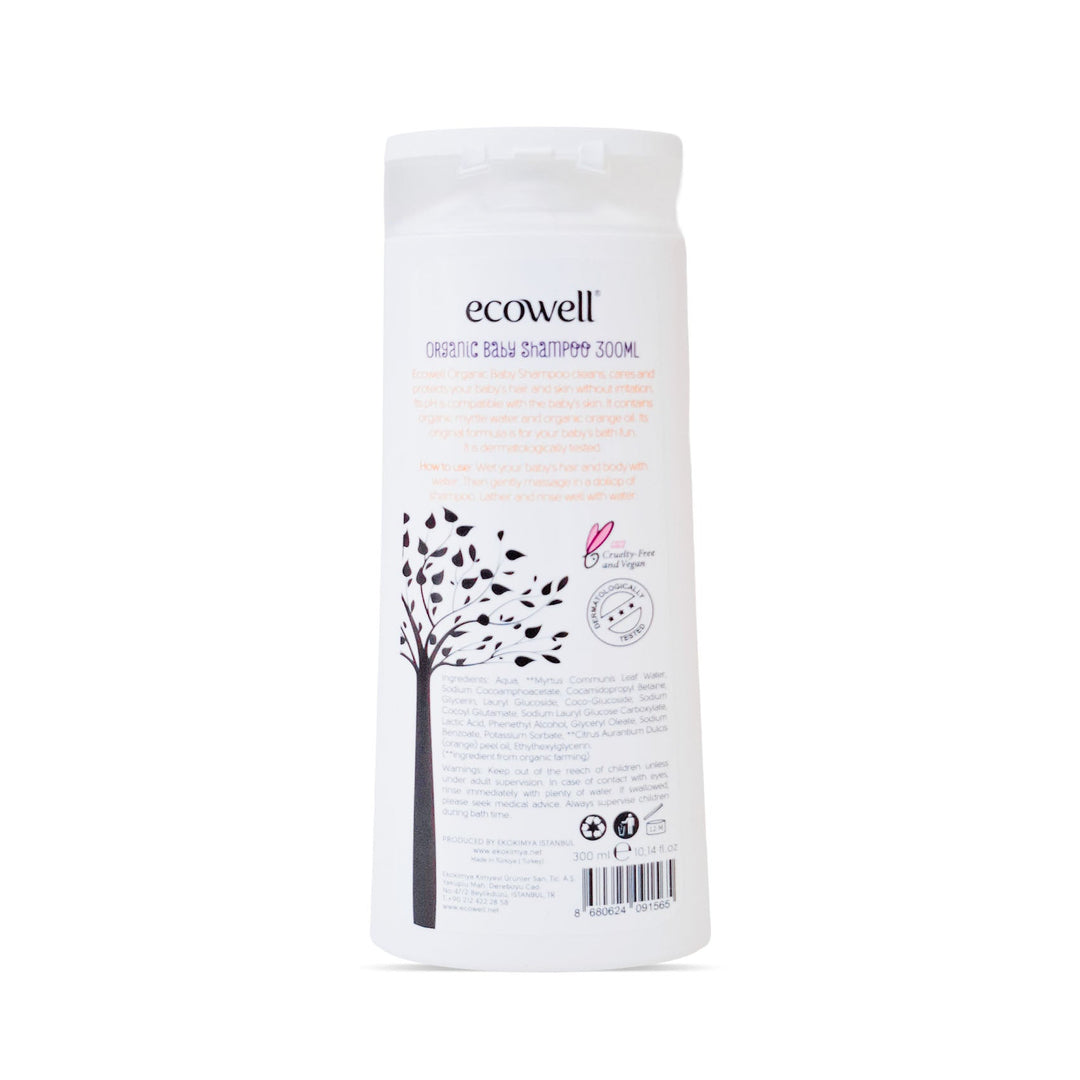 Ecowell Organic Baby Shampoo 300Ml
