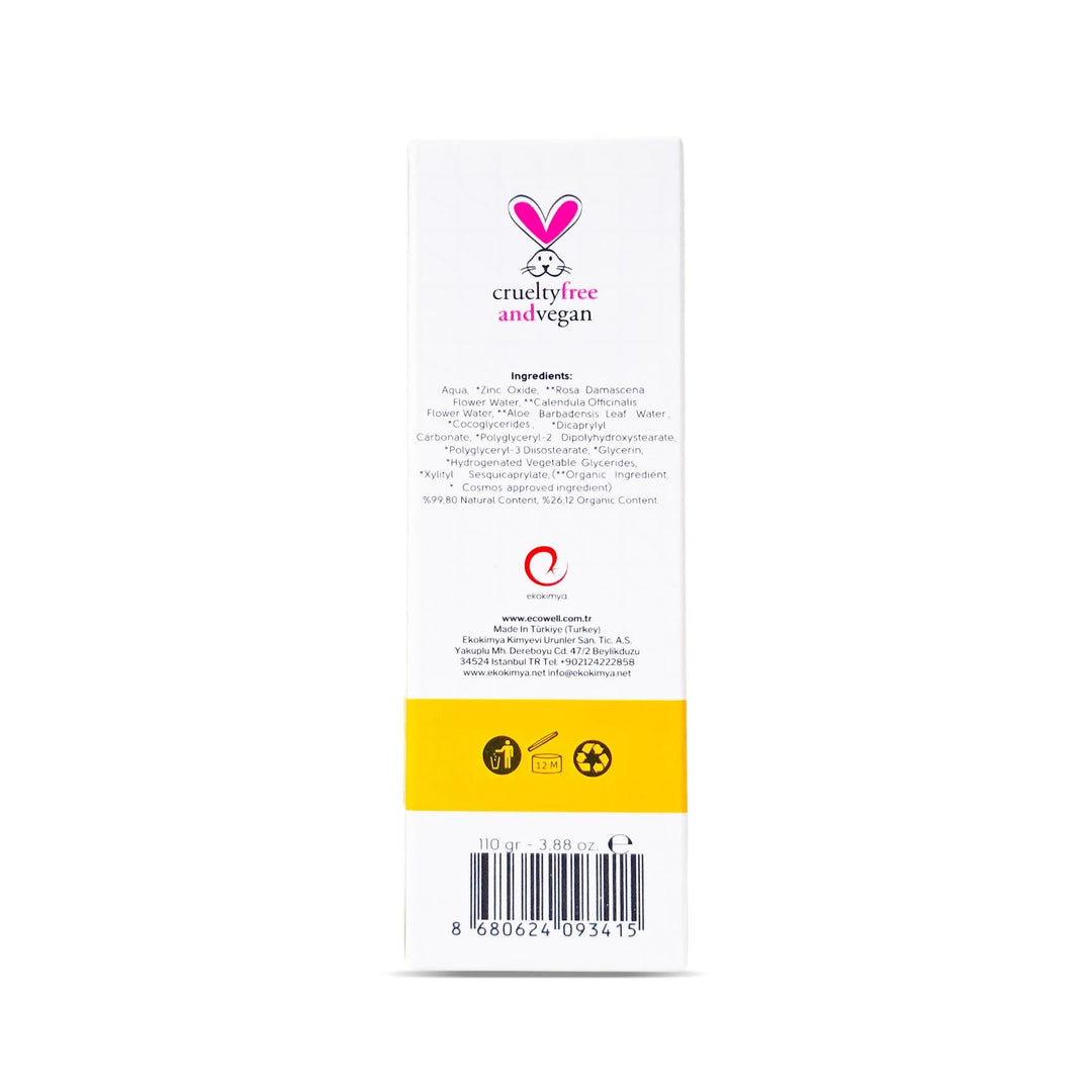 Ecowell Organic Baby Sun Cream 50 Spf 110G