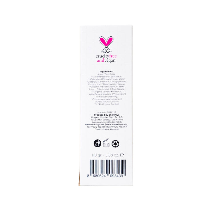 Ecowell Organic Sun Cream 50 Spf 110G