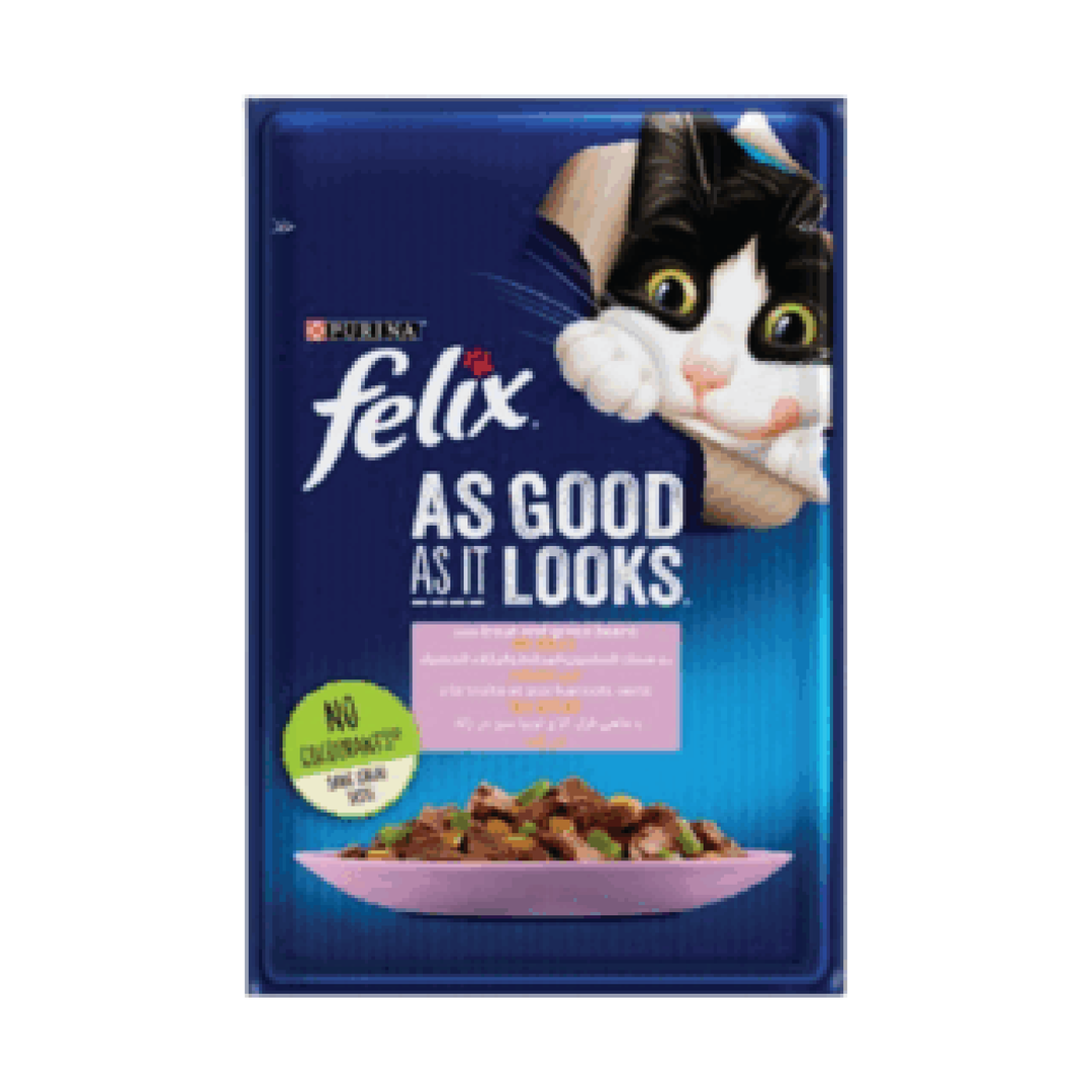 Felix Cat Pouch 85G - Trout