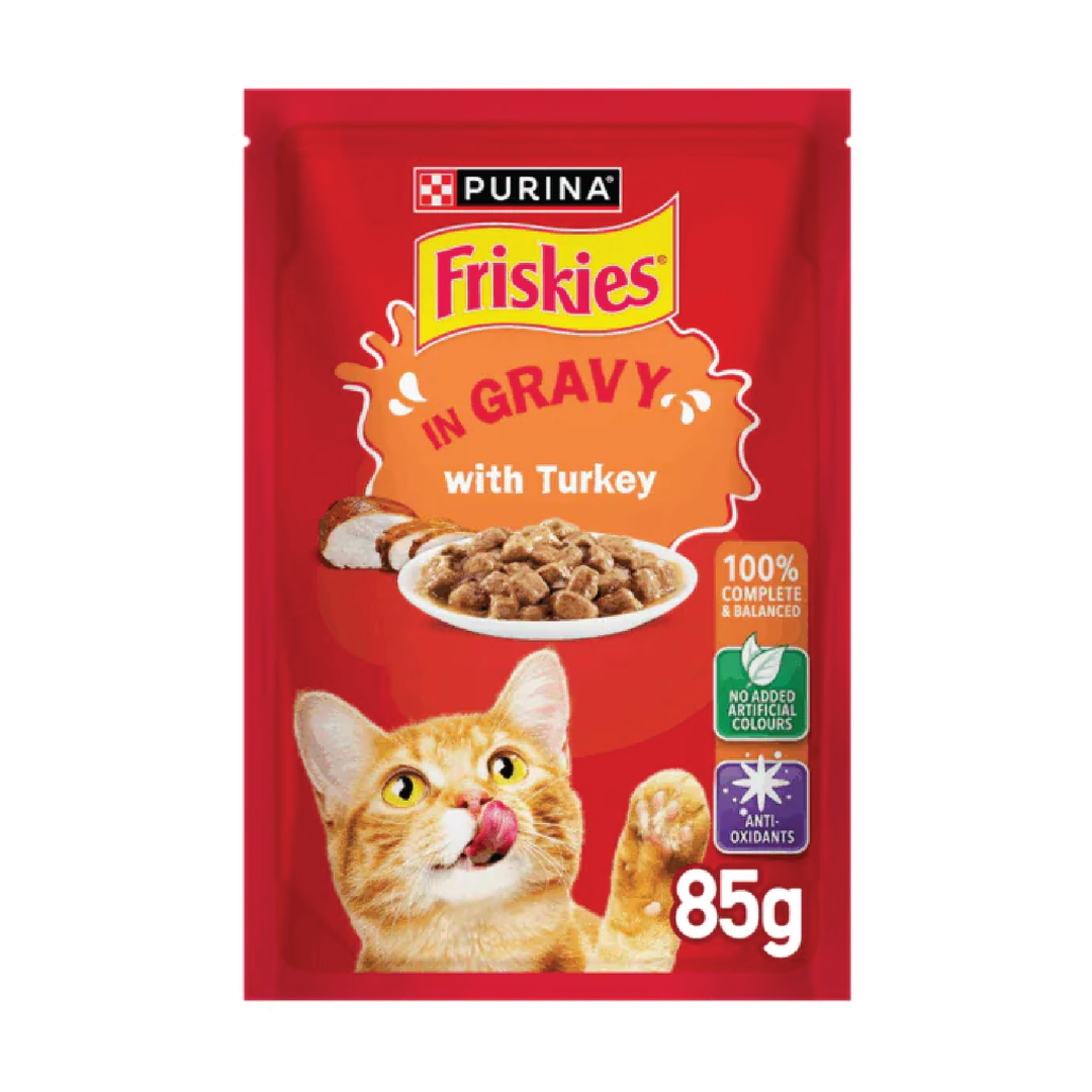 Friskies Cat Turkey Gravy 85G
