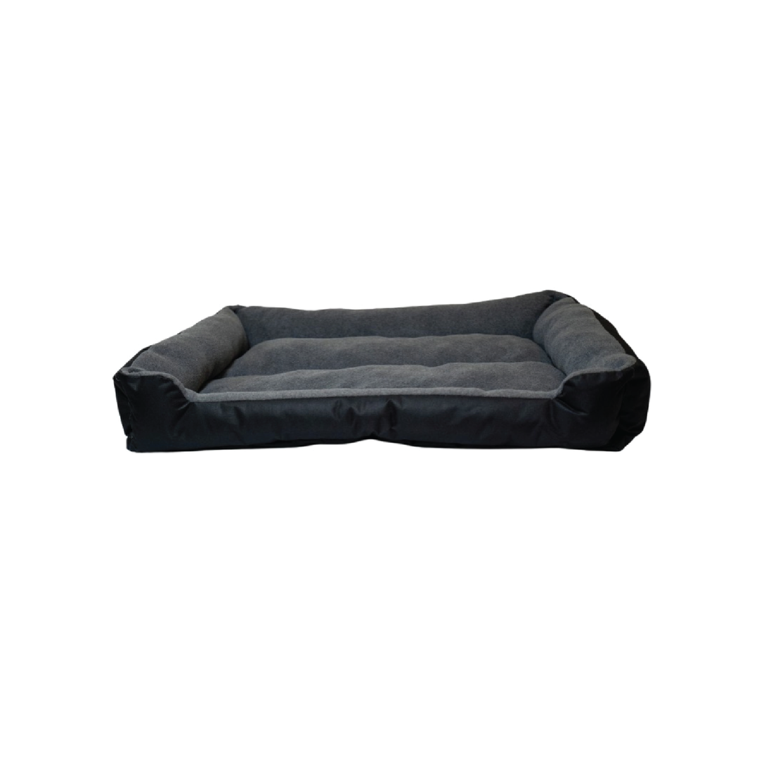 Flex Pet Bed Gray On Black - Medium