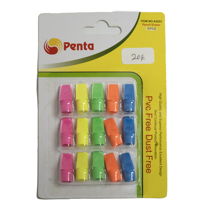 Penta Pencil Eraser 12Pc A2023
