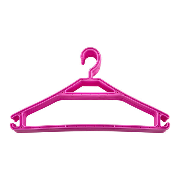Goldex Plastic Clothes Hangers 6'S 290289